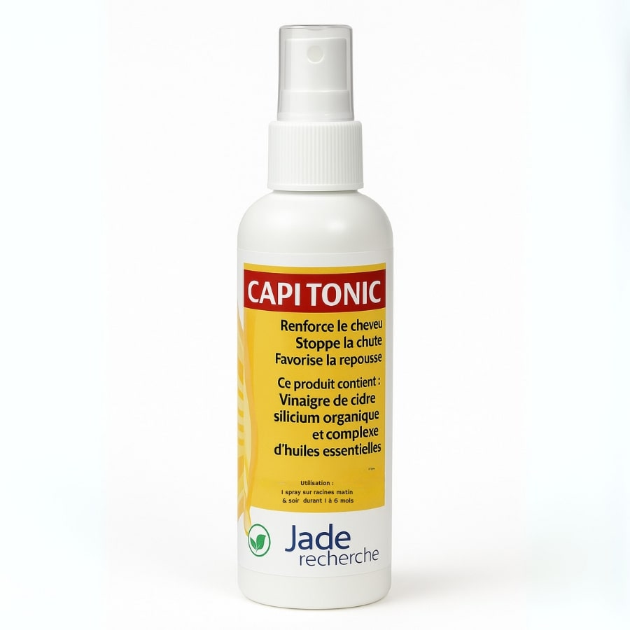 Un flacon spray de 125ml de Capitonic, un Anti-Chute et Repousse des Cheveux  de Jade Recherche