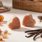 Carré d'Ambre Coeur 2x25g ByBazz parfum solide coeur ambre rose