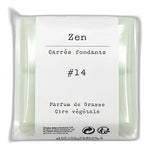 Un paquet de quatre carrés fondants Drake à la senteur Zen