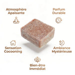 Carrés d'Ambre Fondants HomeBreeze avec bénéfices bien-être - ambiance apaisante et parfum durable