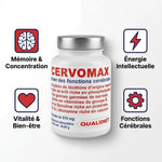 Cervomax 510mg complément mémoire concentration énergie cérébrale Vitalosmose