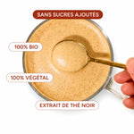 Chaï Latte sans sucres ajoutés nüMorning 125g bio végétal avec cuillère dorée
