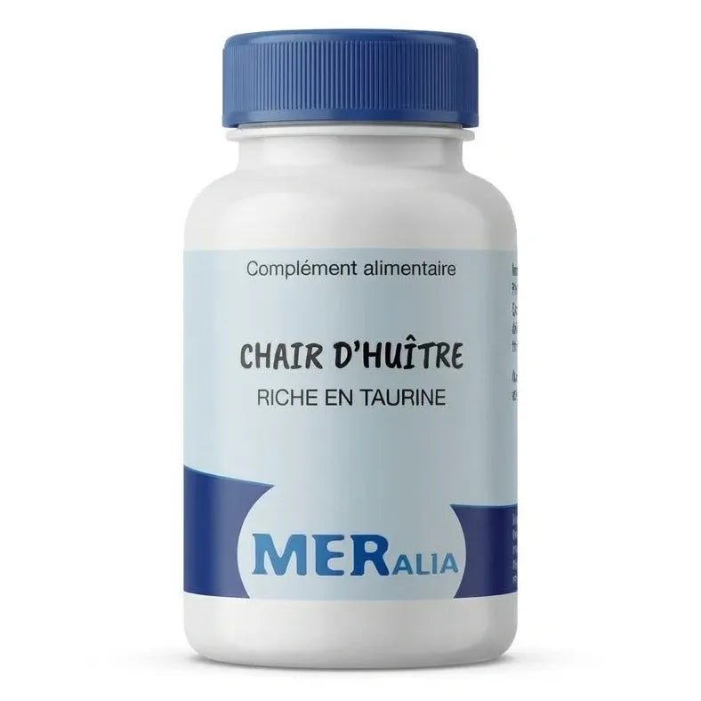 Bouteille de Chair d'huîtres MERalia 60 gélules supplement marin
