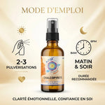 Chalcopyrite huile cristal 50ml Ansil flacon spray mode emploi matin soir