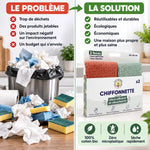 Chiffonettes lavables Anotherway en coton bio : solution écologique versus déchets jetables