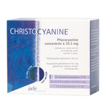Boîte de 21 ampoules de christocyanine phycocyanine concentrée à 20,5mg de la marque Jade recherche