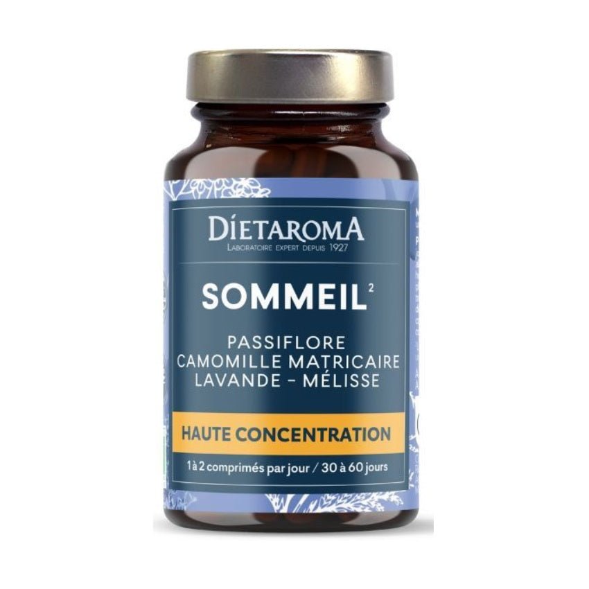 Une boite de compléments C.i.p Sommeil Bio de 60 comprimés de la marque Dietaroma
