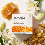 Cire Royale Bio 100g Acorelle avec ingrédients naturels et fleurs blanches
