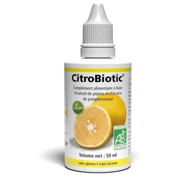 Extrait Pépins Pamplemousse Bio - 50 ml - Citrobiotic