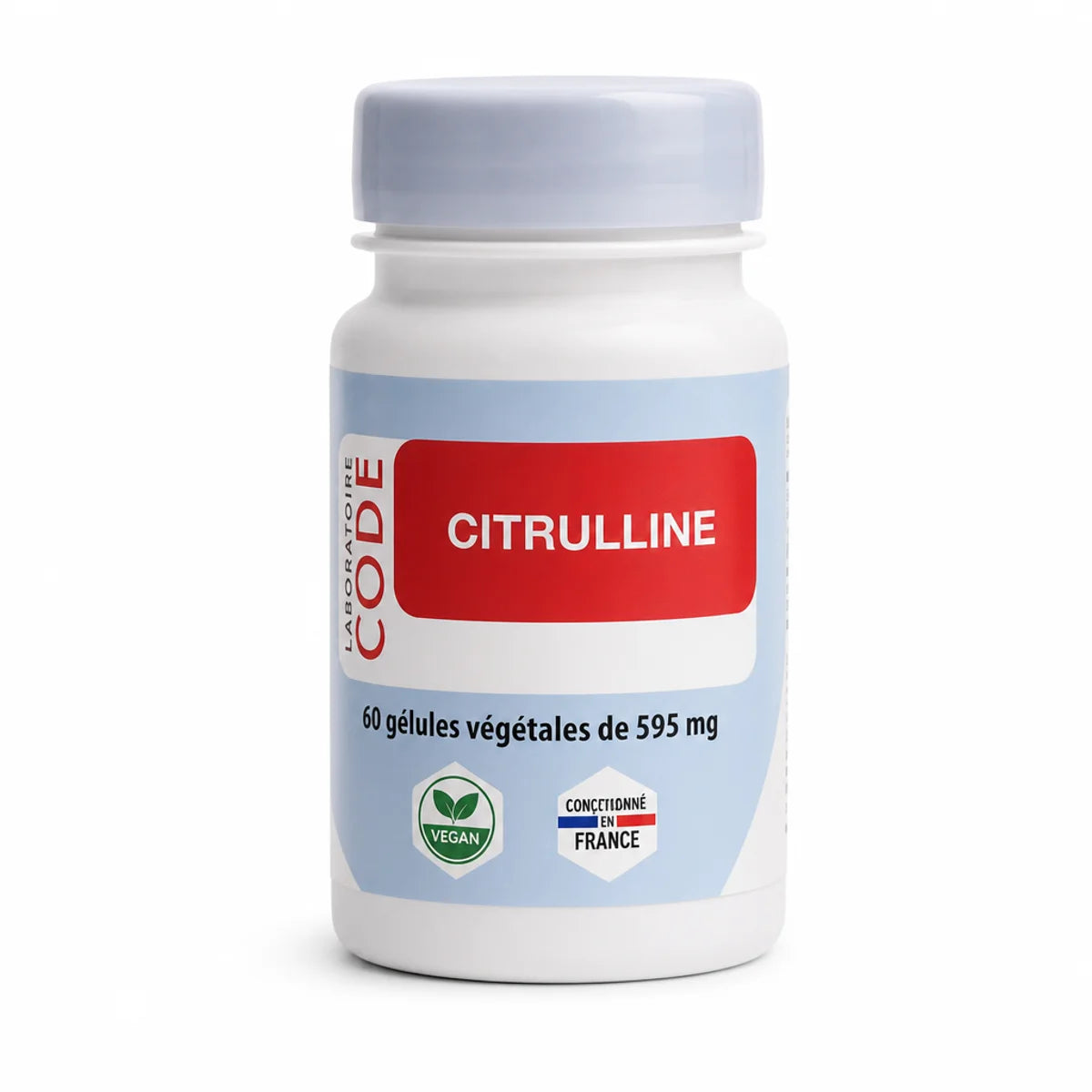 Citrulline 2000 mg Laboratoire Code - Flacon de 60 gélules végétales