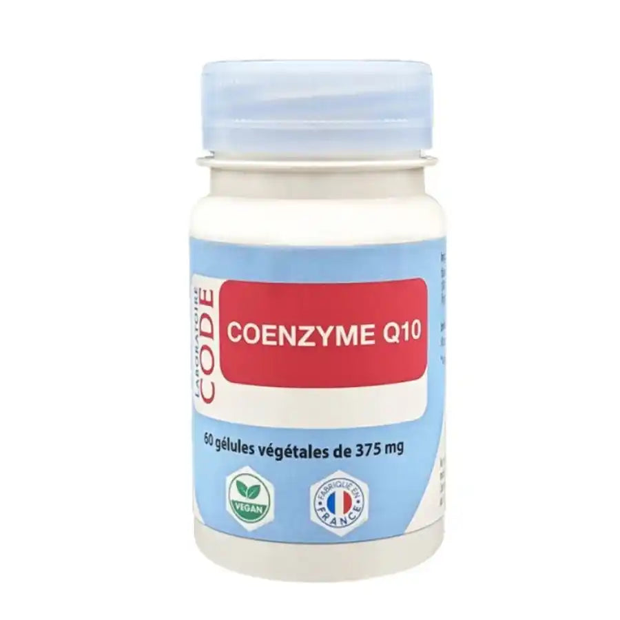 Boîte de 60 gélules de Coenzyme 10 pour la protection cellulaire - Laboratoire Code 