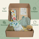 Coffret Cuisine Zéro Déchet Angie Be Green avec emballages réutilisables, durable et écologique