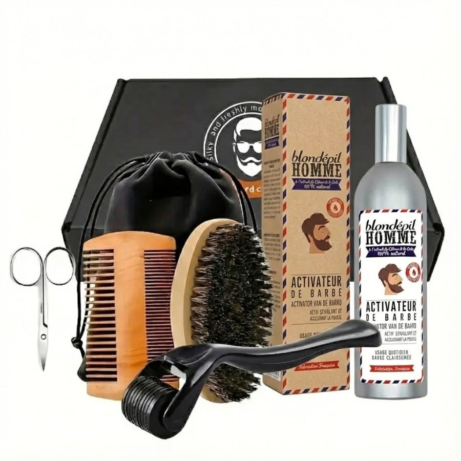 Un coffret de barbe 6 en 1 prestige