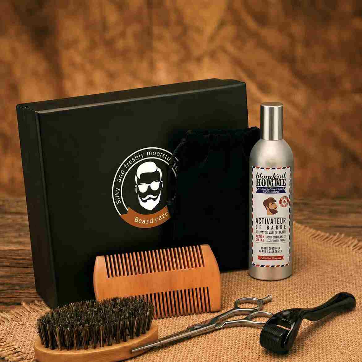 Un coffret prestige barbe 6 en 1 pour homme