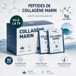 Collagène Marin Humble+ 30 doses avec peptides marins, bénéfices peau et articulations