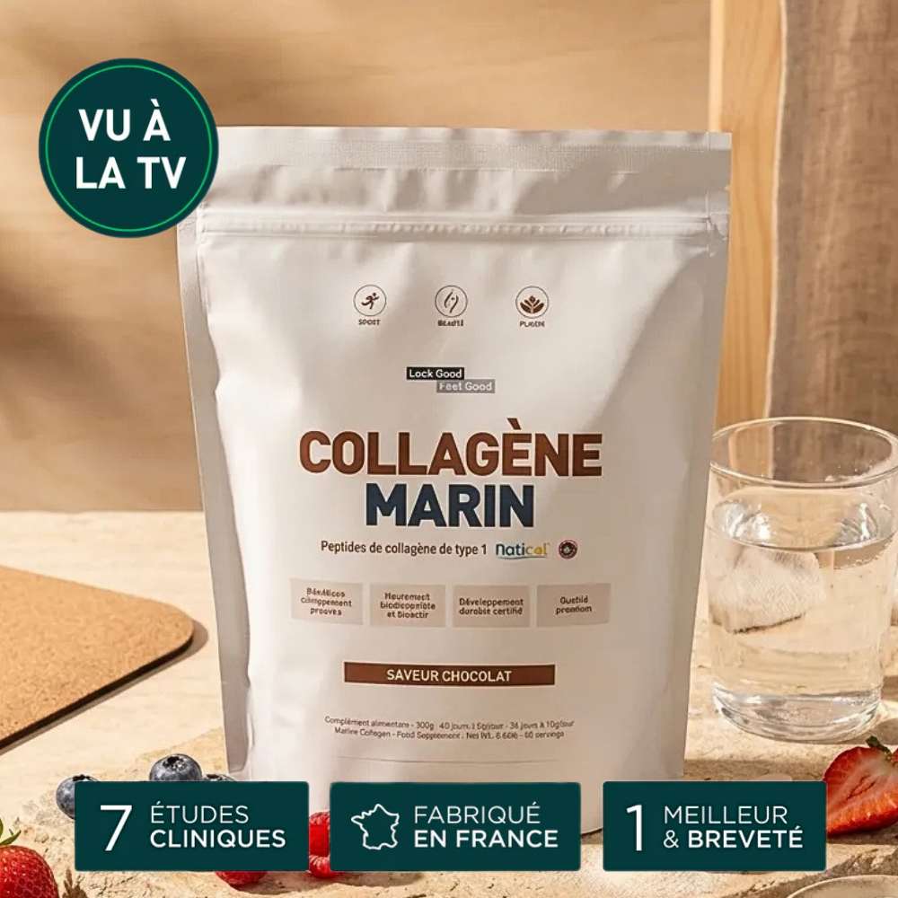 Collagène marin en poudre saveur chocolat de Humble + 