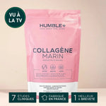 Collagène marin en poudre saveur fruits rouges de Humble + 