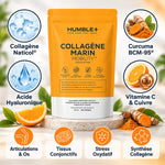 Humble+ Collagène Mobility curcuma acide hyaluronique cure 2 mois articulations os tissu conjonctif