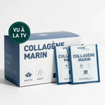 Une boite de stick de 5grammes de collagène marin de la marque Humble+