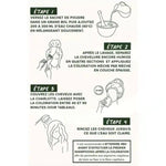 Tutoriel d'utilisation en 4 étapes de la Coloration Cheveux Végétale Emblica