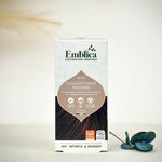 Photo d'ambiance du packaging de la Coloration Cheveux Végétale Châtain foncé profond - Emblica
