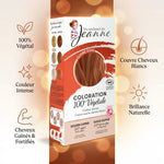 Coloration végétale cuivré doré Les Couleurs de Jeanne avec bénéfices - 100% végétal