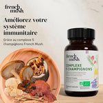 Les bienfaits du Complexe 5 champignons French Mush sur le système immunitaire