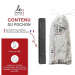 Contenu du pochon le charbon actif français