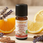 Florame Stop Odeur Bio 10ml flacon verre ambré avec ingrédients naturels citron lavande cèdre