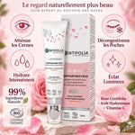 Contour des yeux Éclat de Rose Centifolia anti-poches et cernes avec applicateur froid