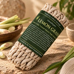 Cordes d'encens citronnelle pur herbes himalayennes emballage papier riz présentation luxe