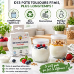Couvercles silicone réutilisables lot de 2 Anotherway avec bénéfices zéro déchet et conservation