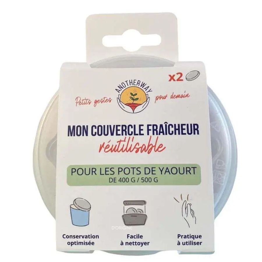 Couvercle Fraîcheur Réutilisable - Lot De 2 - Anotherway