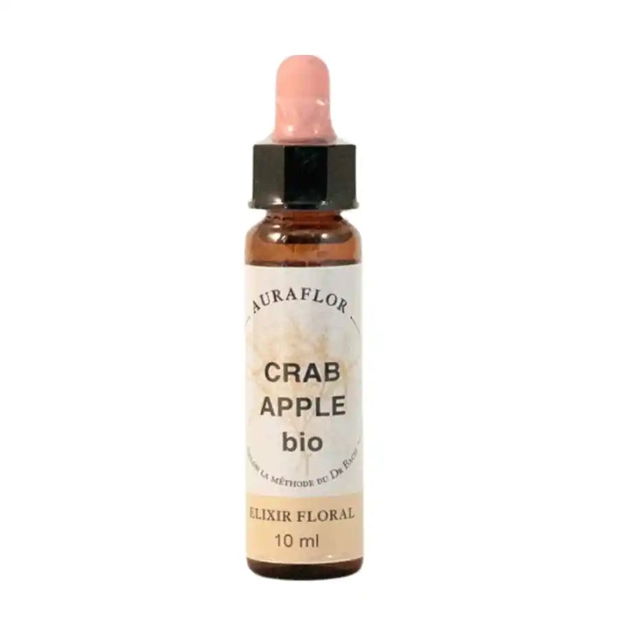 Flacon de 10 ml  de Fleur de Bach pommier sauvage de la marque Dioter.