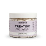 Créatine AGE-WELL Humble+ 300 gélules complément alimentaire en pot verre