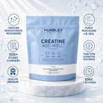 Créatine Humble+ AGE-WELL 300g poudre monohydrate micronisée pour force musculaire