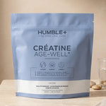 Humble+ Créatine Age-Well 300g en poudre monohydrate pour la longévité et la vitalité
