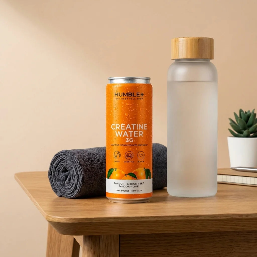 Créatine Water Humble+ 330ml boisson fitness hydratation sportive