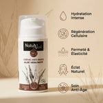 Crème anti-rides bio Naturaloé 50mL avec bénéfices hydratation et régénération cellulaire