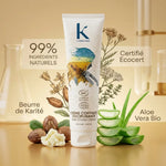 Crème coiffante K pour Karité 100g avec ingrédients naturels et certification Ecocert