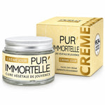 Crème de jour visage bio Pur'Immortelle 50ml avec son emballage carton