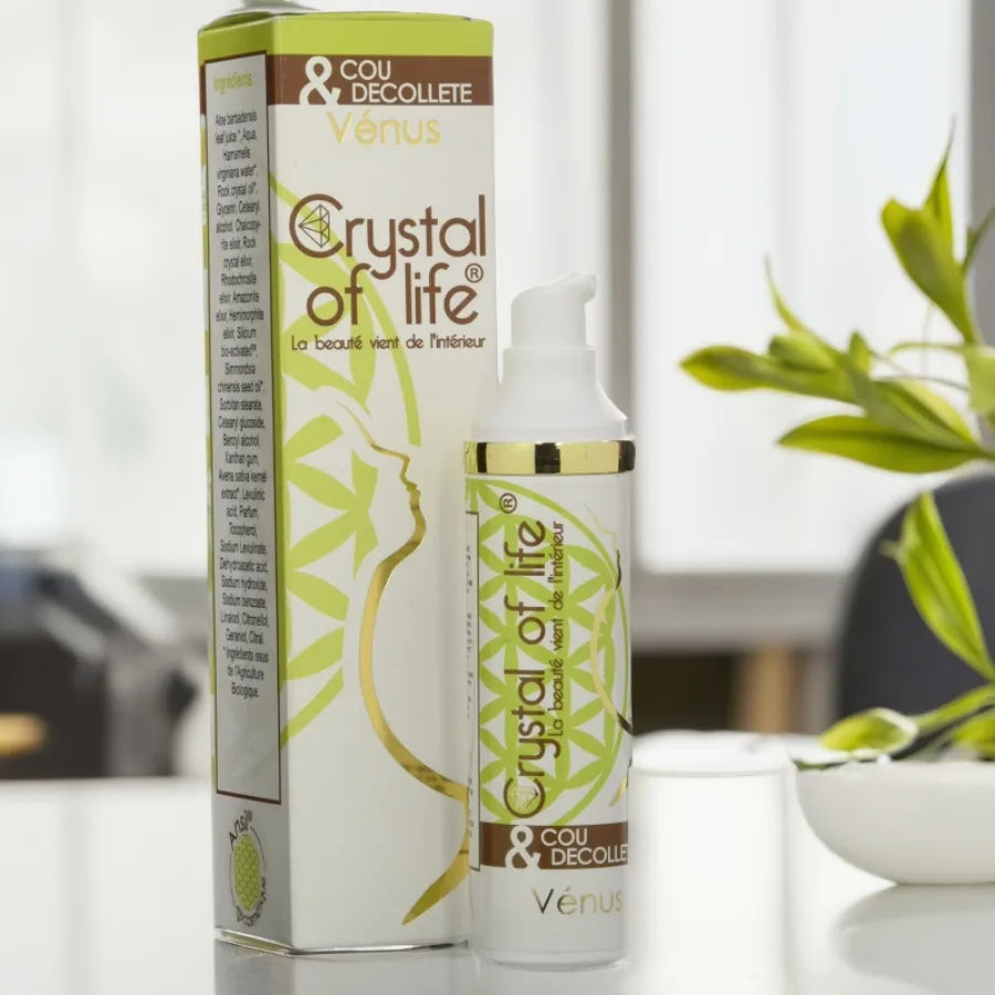 Crème cou et décolleté vénus - 50 ml - Crystal of life