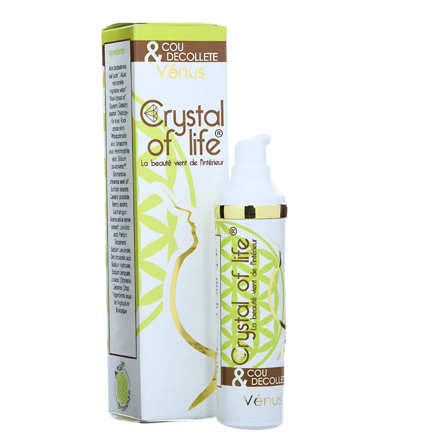 Crème cou et décolleté Vénus Crystal of life