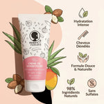 Crème de Shampooing Démêlante Noire Ô Naturel 200ml avec bénéfices naturels et ingrédients botaniques