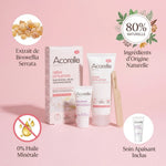 Crème dépilatoire Acorelle 75ml visage zones sensibles avec ingrédients naturels