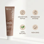 Crème hydratante pieds Endro avec bénéfices : absorption rapide, réparation intense, naturelle et non-grasse