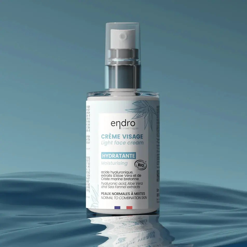 Une crème légère hydratante de 50 ml de la marque Endro