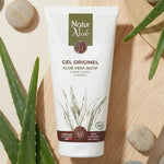 Crème Originel Bio Naturaloé 150mL avec feuilles d'aloe vera et accessoires spa nature