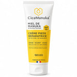 Tube de Crème Pieds Réparatrice CicaManuka 5% miel de manuka IAA15+ 75ml