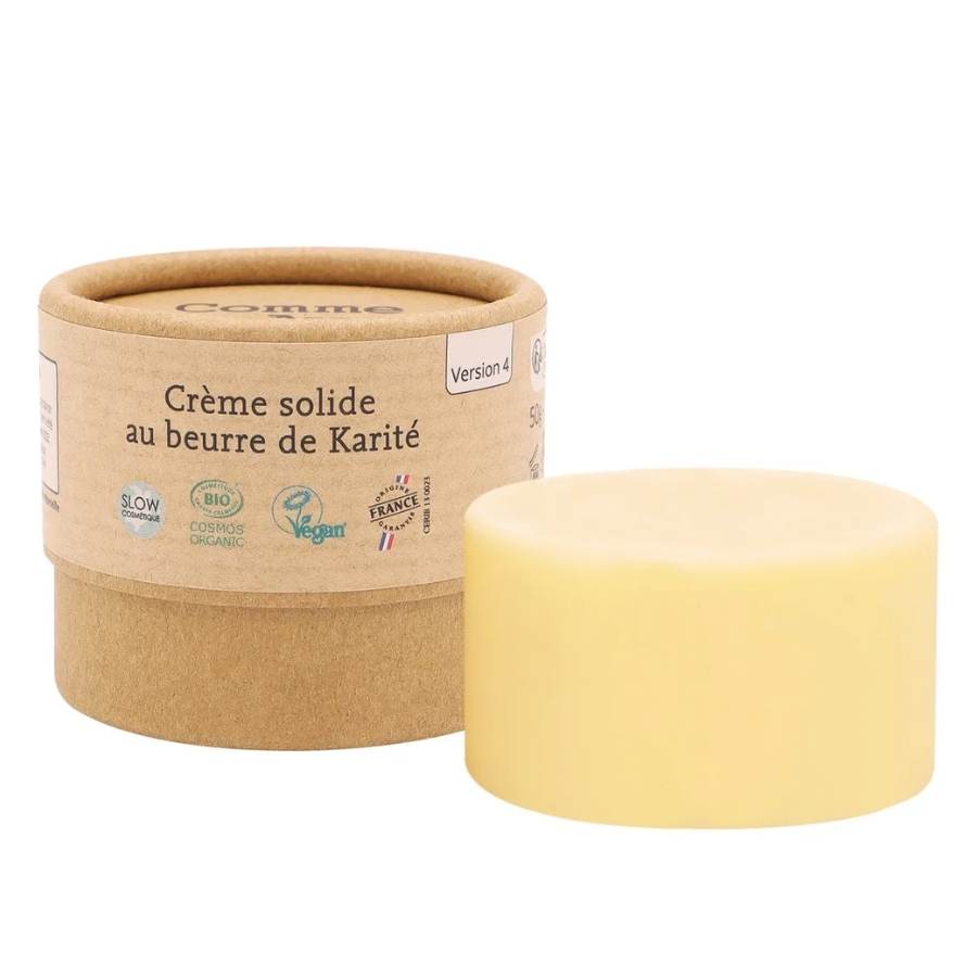 Une crème solide au beurre de karité de 50 g de la marque Comme Avant